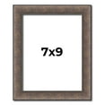 thumbnail image 1 of 7x9 Frame Silver Real Wood Picture Frame Width 1.25 Inches | Interior Frame Depth 0.5 Inches | Diem, 1 of 8