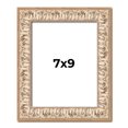 thumbnail image 1 of 7x9 Frame White Real Wood Picture Frame Width 1.5 inches | Interior Frame Depth 0.5 inches | Aurora, 1 of 8