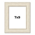 thumbnail image 1 of 7x9 Frame White Real Wood Picture Frame Width 1.75 inches | Interior Frame Depth 0.5 inches |, 1 of 8