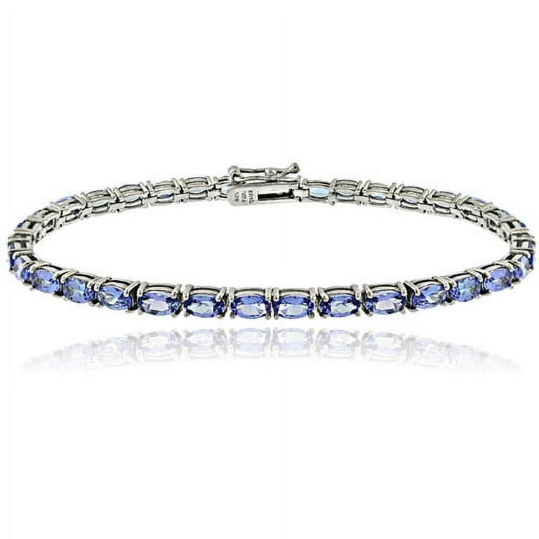 8 carat tanzanite bracelet deals