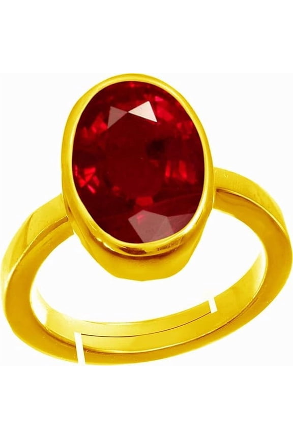 8.00 Carat Certified Unheated Untreatet A+ Quality Natural Burma Ruby Manik Gemstone Ring for Women's and Men's