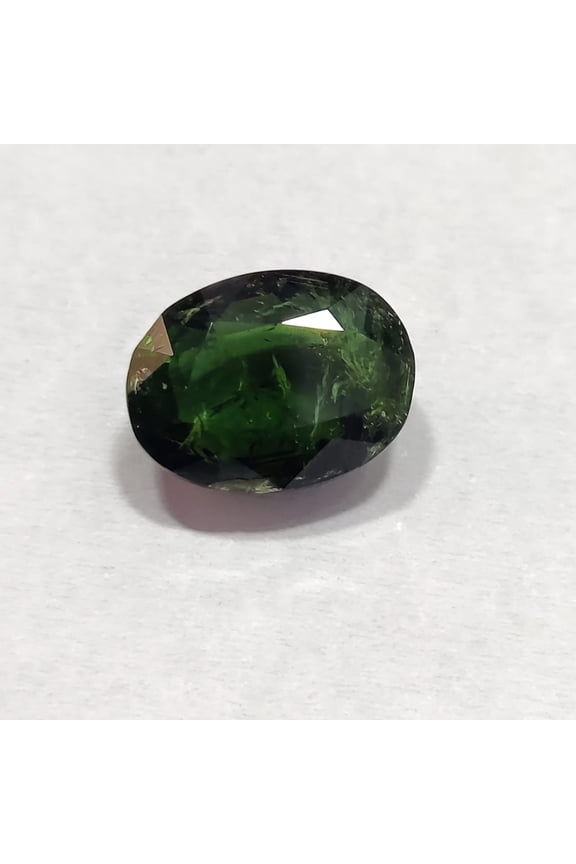 8.00 Carat Natural Green Tourmaline 14x11 mm Oval Cut Loose Gemstone