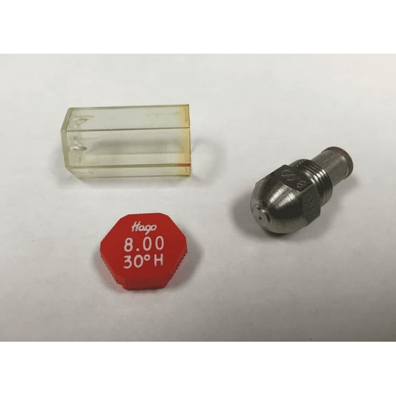 8.00 GPH 30 DEGREE H (HOLLOW) NOZZLE. OLD ITEM NO. 19200.