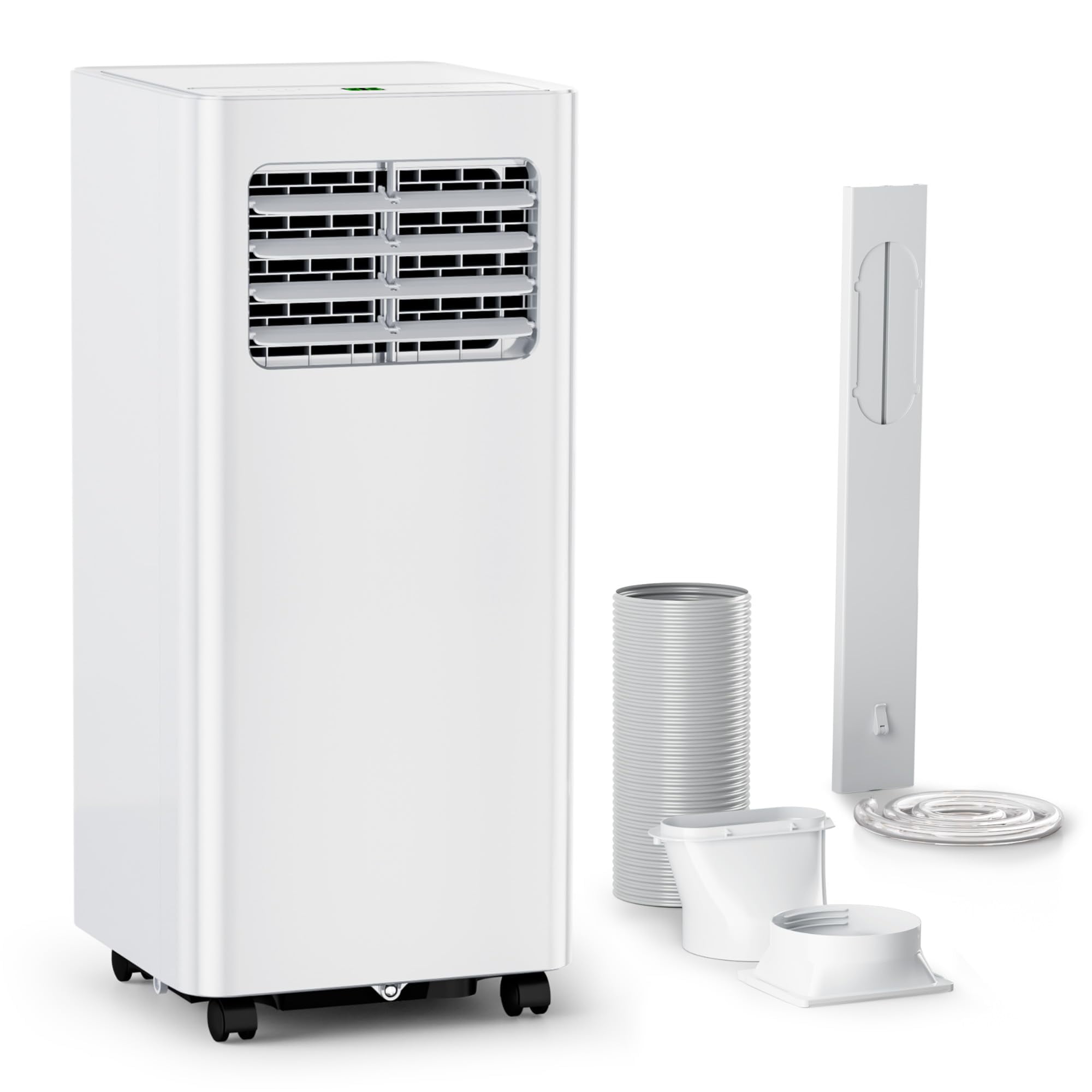 8,000 BTU Portable AC Unit with 4 Modes, Cools Rooms Up to 350 Sq.Ft ...
