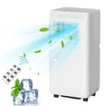 thumbnail image 1 of 8,000 BTU Portable Air Conditioner – 4-in-1 with Fan, Dehumidifier & Heater, Remote, 24H Timer, Window Kit Included, Cools Rooms up to 350 Sq.Ft, Bedroom, Living Room, Home Office, 1 of 6
