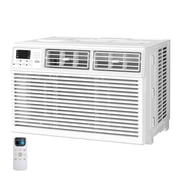 8000 BTU Window Air Conditioner with Remote, 7 Modes, Cools up to 350 Sq. Ft., White