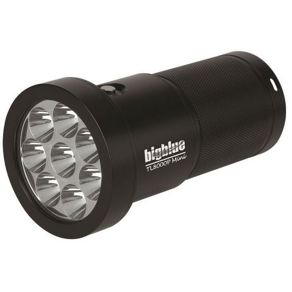 8,000 Lumen Narrow Beam Mini Technical Light - Black
