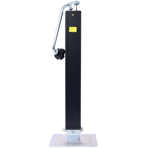 8,000 lbs. top Wind Weld on Square Tube Drop Leg Jack,