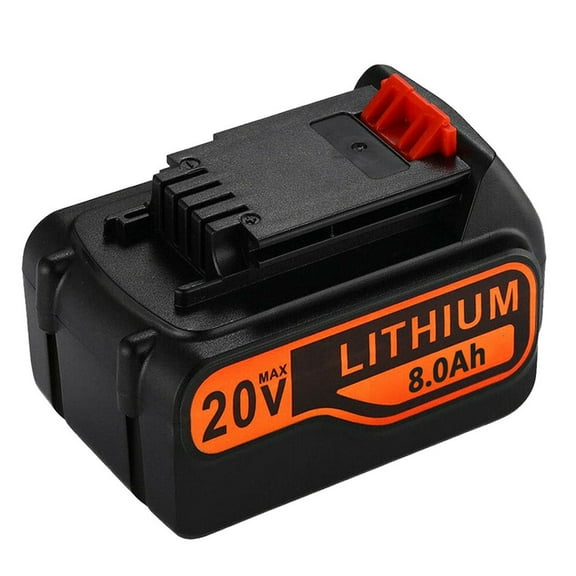 8.0AH 20V Lithium Battery for Black & Decker 20V MAX LBXR2520 LBXR2020 LBXR20 LB2X4020 LB2X3020 Max Tools