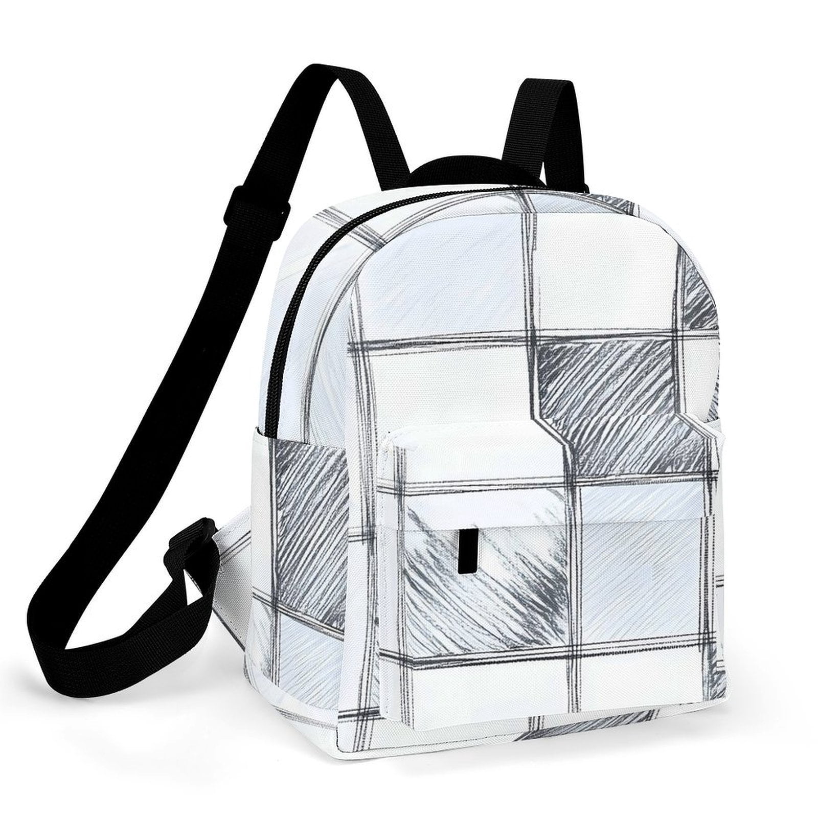Stretch Backpack Snap 8.1×10in Casual Women'S Backpack With Anti-Contraction And Stretch For ...