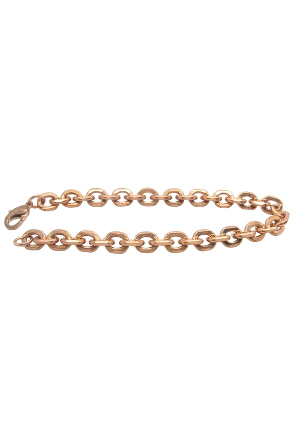 8 1/2 Inch Copper Bracelet, 1/4 of an inch wide, CB689G - Made in the USA. Medium weight.