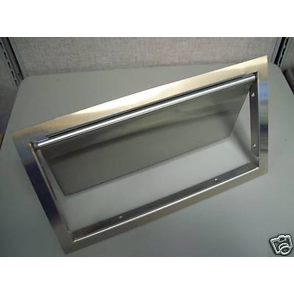 8 1/2'' X 6 1/2'' Trash Door, Stainless Steel