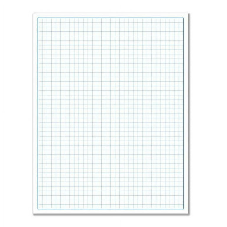 Print Your Own GRAPH Grid Paper 1/4 Inch Squares PDF Format Blue