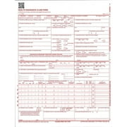 8-1/2" x 11" CMS HCFA 1500, Laser Format - 500 Forms
