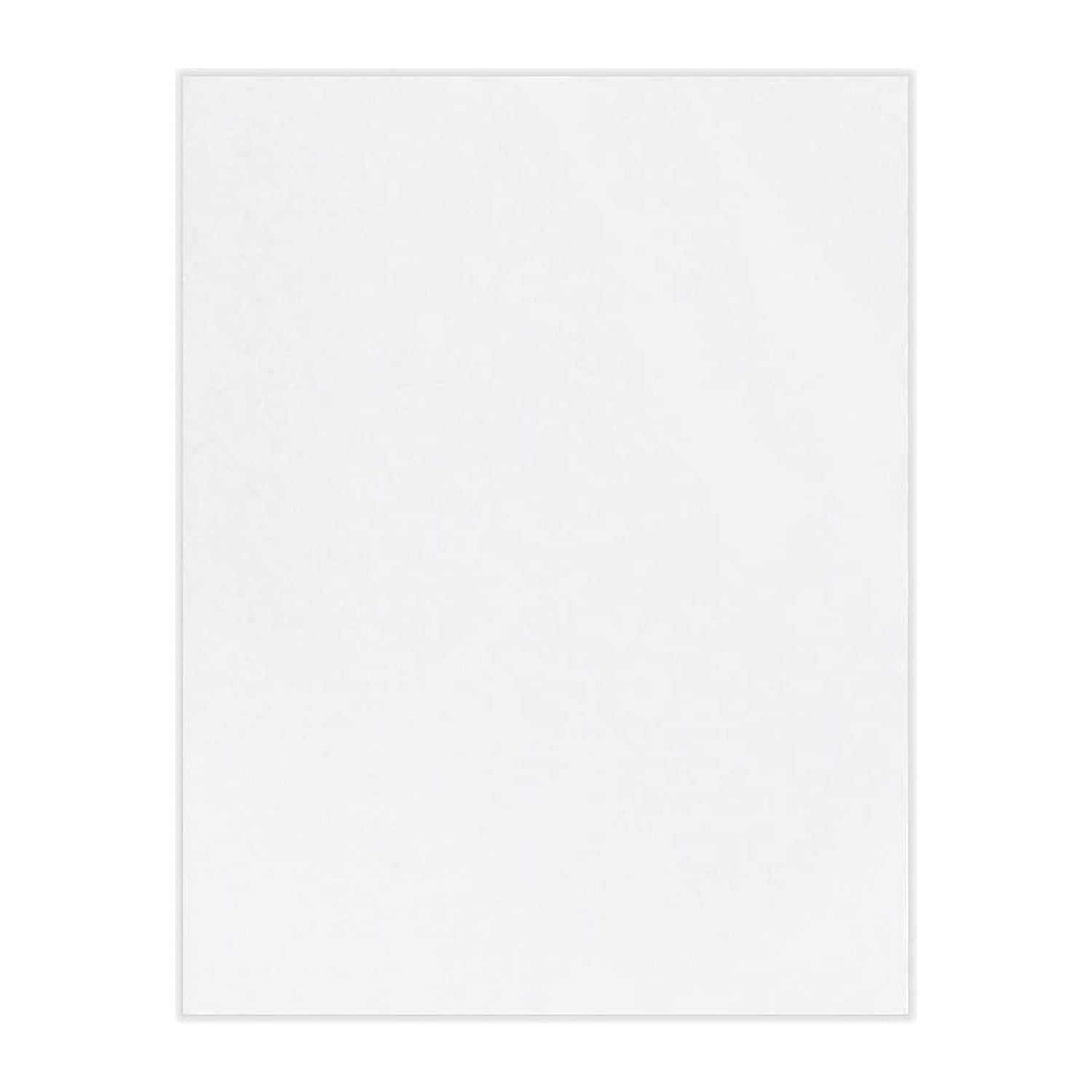 Lux 80 lb. Cardstock Paper 8.5 x 11 Bright White 250 Sheets/Pack
