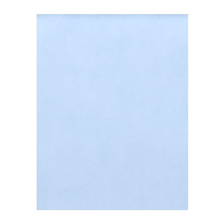 Lux 8.5 x 11 Baby Blue Cardstock - 50 pack