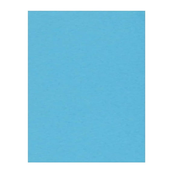 8 1/2 x 11 Cardstock - Bright Blue (50 Qty.)