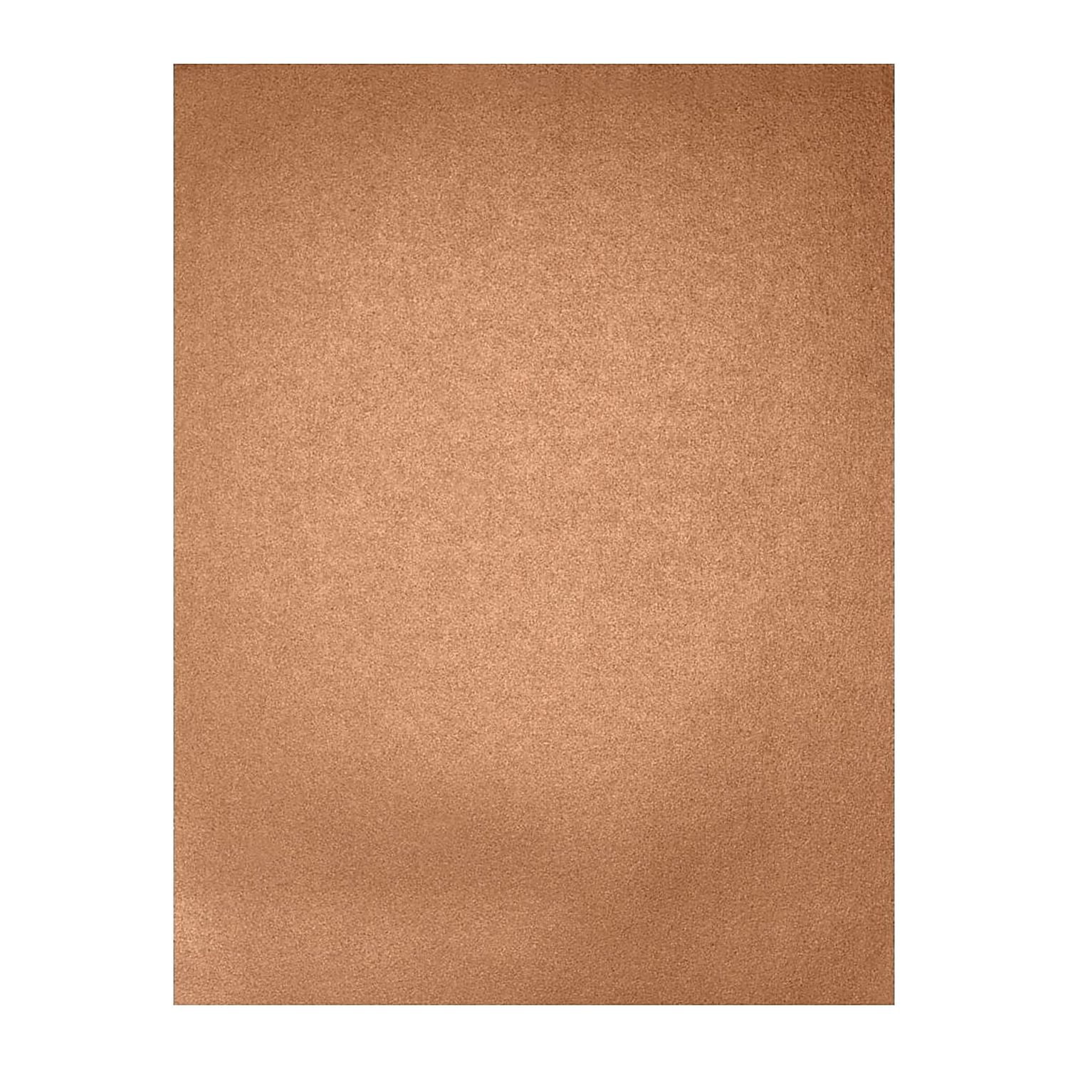 Foil Cardstock Textured Copper 12 x 12 Sheets Bulk Pack of 25