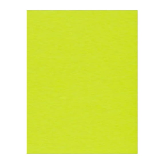 8 1/2 x 11 Cardstock - Electric Green (1000 Qty)