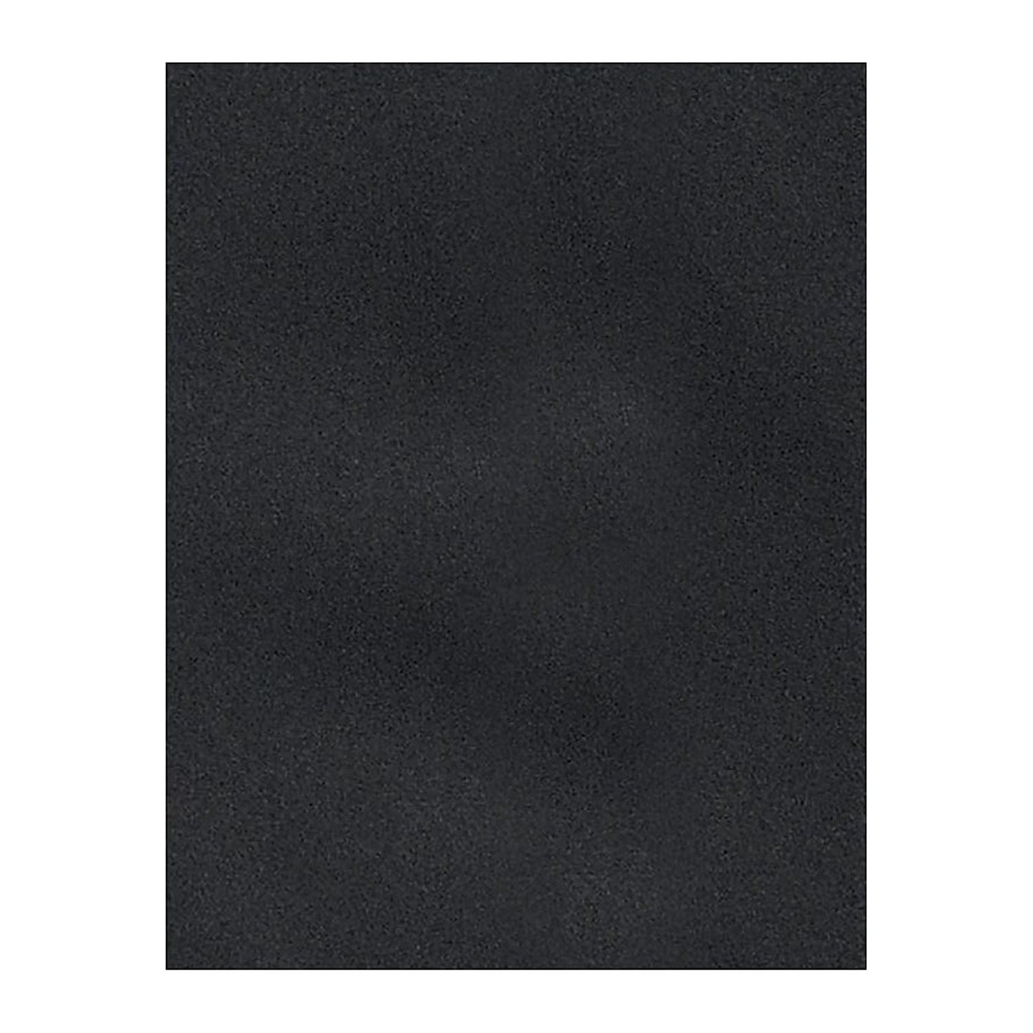 8 1/2 x 11 Cardstock - Midnight Black (250 Qty.) 