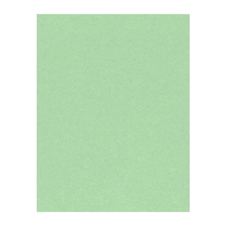 8 1/2 x 11 Cardstock - Pastel Green (50 Qty.) 