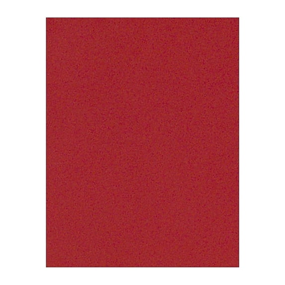 8 1/2 x 11 Cardstock - Ruby Red (50 Qty.)