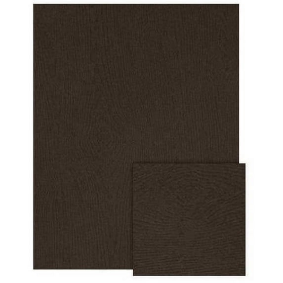 8 1/2 x 11 Cardstock - Teak Woodgrain (50 Qty.)