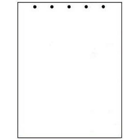 8-1/2" x 11" Letter Size, Laser/Ink Jet used for Medical Use, Cut Sheet, 20# White, with 5 Hole Punch on Top 2 Reams of 500 Sheets Each, Total 1000 Sheets