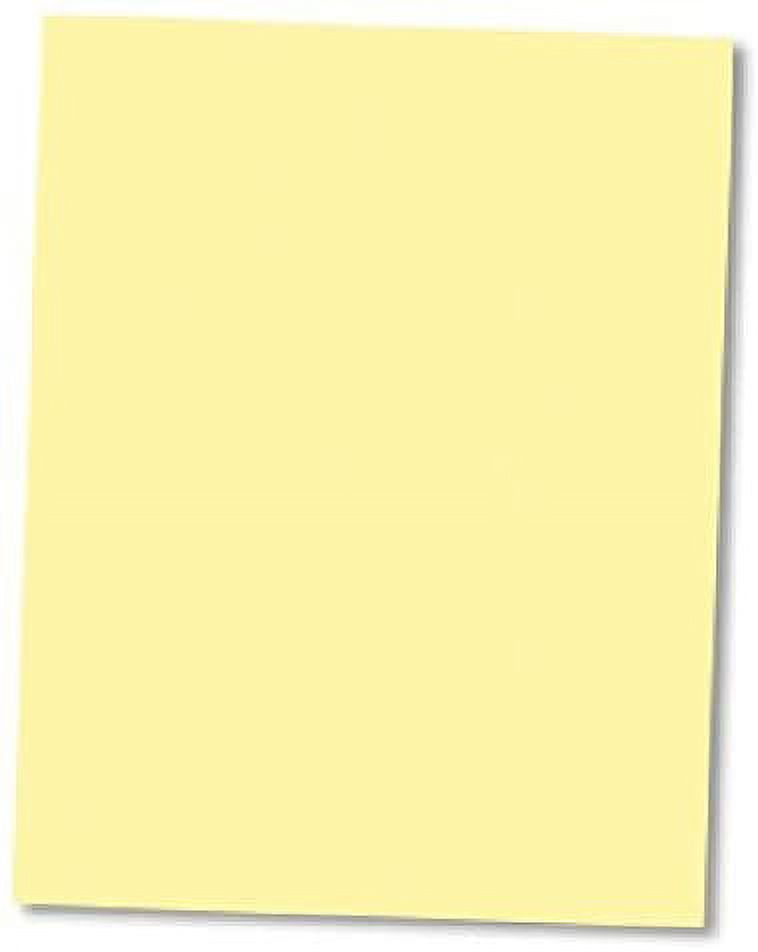 8-1/2" x 11" NCR Carbon-Less Paper CFB Yellow