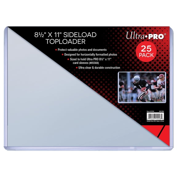 Top Loader - 8-1/2x11 Side Load (25 per pack)