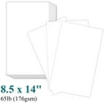thumbnail image 1 of Superfine Printing Legal Size Card Stock, Smooth, White, 8 1/2" x 14", 65lb Cover, 100 Sheets, 1 of 8