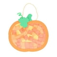 thumbnail image 1 of 8 1/2" x 8" Pumpkin Tissue Paper Sign Craft Kit - Makes 12, 1 of 1