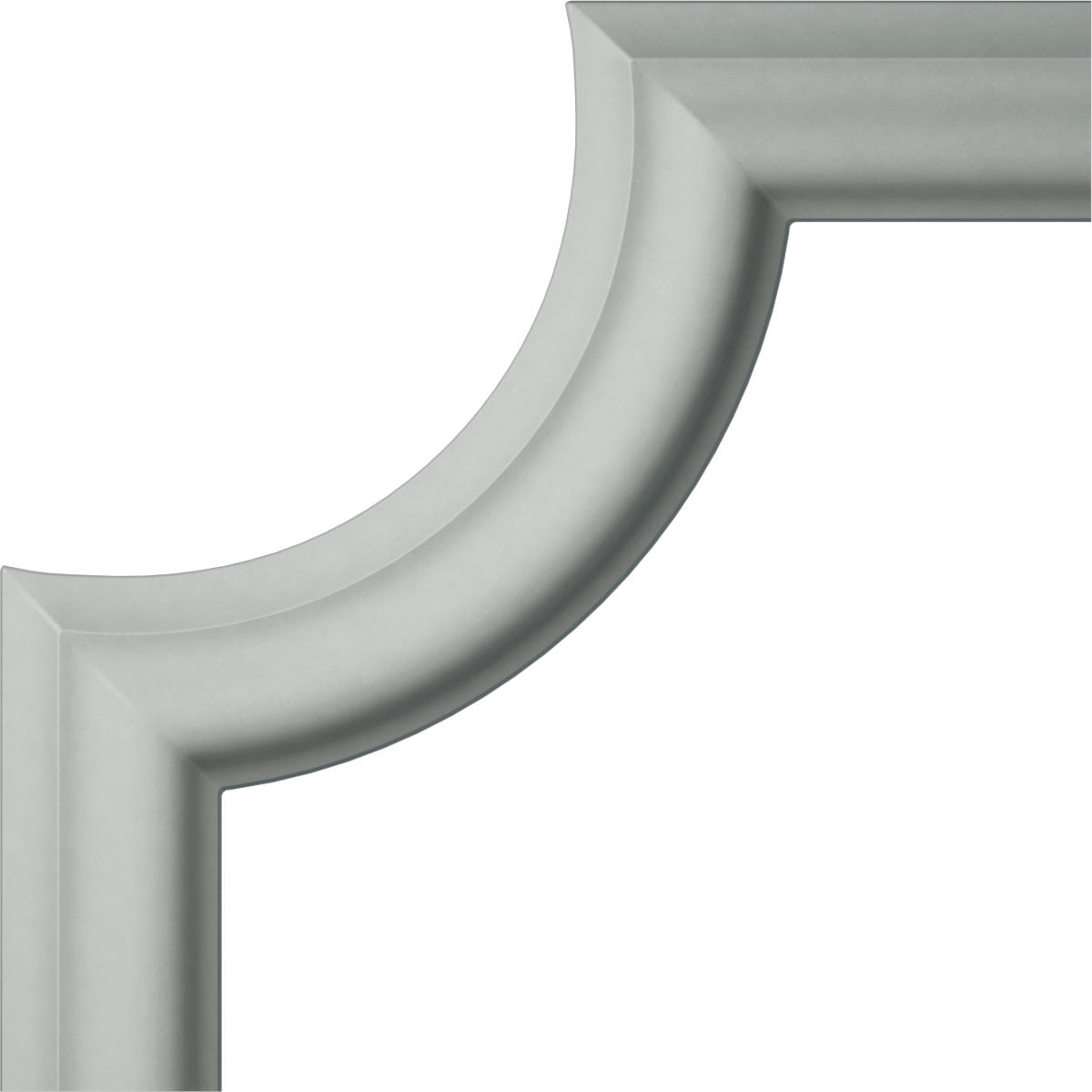 Aberdeen Primed Urethane Crown Moulding Corner 8 1/8" x 8 1/4"