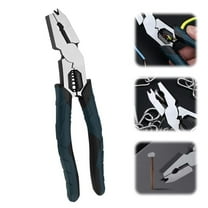 8 in 1 Wire Stripper, 2025 Upgraded Multifunctional Foldable Professional Wire Stripper, Wire Crimper electrician Tool, Wire Stripper Tool, 1.96x9.05"