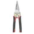 thumbnail image 1 of 8 in 1 Wire Stripper with Voltage Tester, Wire Tester Electrical Tool, Multi-function Electric Wire Stripping Tool for Cutting and Pulling Pliers, Electrician Repair Tool, 1 of 9
