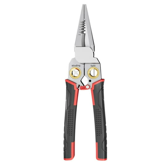 8 in 1 Wire Stripper with Voltage Tester, Wire Tester Electrical Tool, Multi-function Electric Wire Stripping Tool for Cutting and Pulling Pliers, Electrician Repair Tool