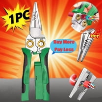 8 in 1 Wire Stripper,Wire Stripping and Cutting Tool, Multi Purpose Crimping Pliers, Voltage Tester Built In, Durable High Strength Materials, Comfort Grip Design