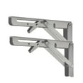 thumbnail image 1 of 8/10/12/14/16/18/20Inch 2pcs Triangle Folding Angle Bracket Heavy Support Adjustable Wall Mounted Bench Table Shelf Bracket, 1 of 7