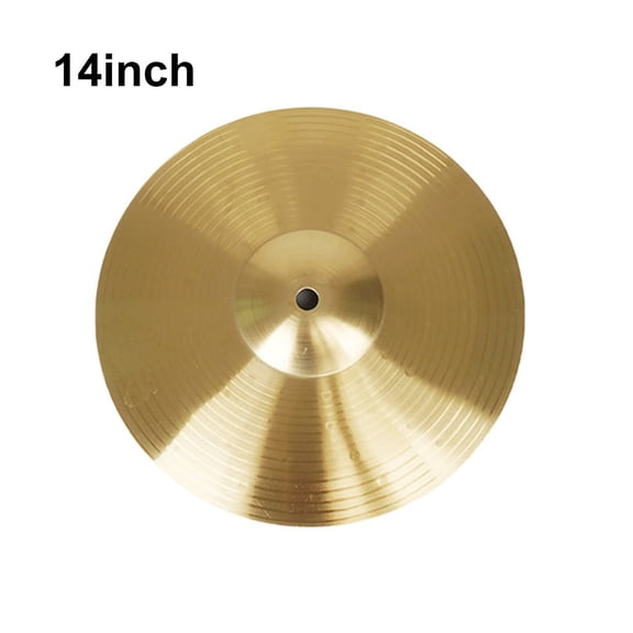 8 10 12 14 16 Inch Drum Brass Cymbals Percussion Splash Crash Hi-Hat Cymbal 14Inch