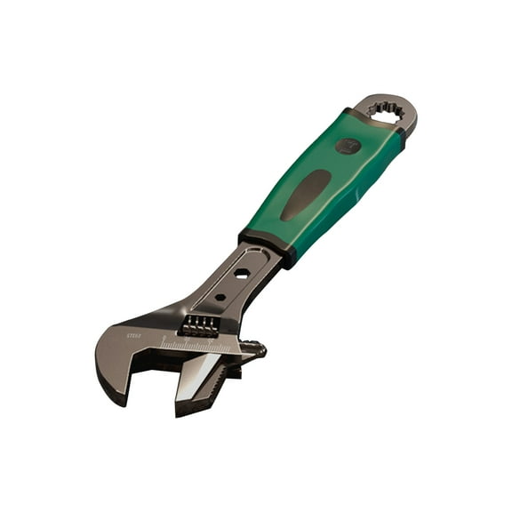8/10/12/15inch Professional Adjustable Wrench Multi-function Long Handle Large Open Monkey Spanner Tool