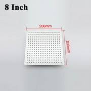 8/10/12 Inch Rainfall Shower Heads Stainless Steel Square Showerhead Ultra Thin Waterfall Shower Head Pressurized Shower Head