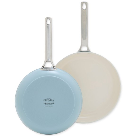 8" & 10" 2-Piece Frypan Set with Diamond-Infused Nonstick Coating