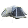 8/10 Person Camping Tent, Large 2 Room Family Tent with Weatherproof