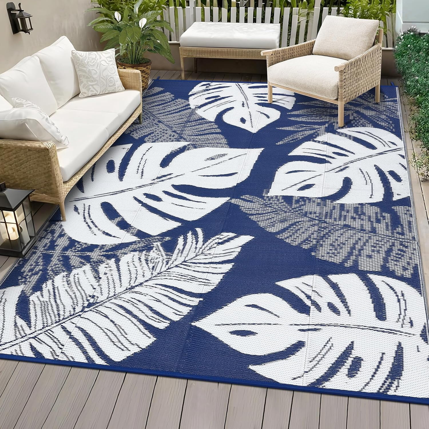 Pvc Rug Outdoor 8*10 ft Outdoor Rug,Reversible Large Outdoor Plastic Straw Rug ...