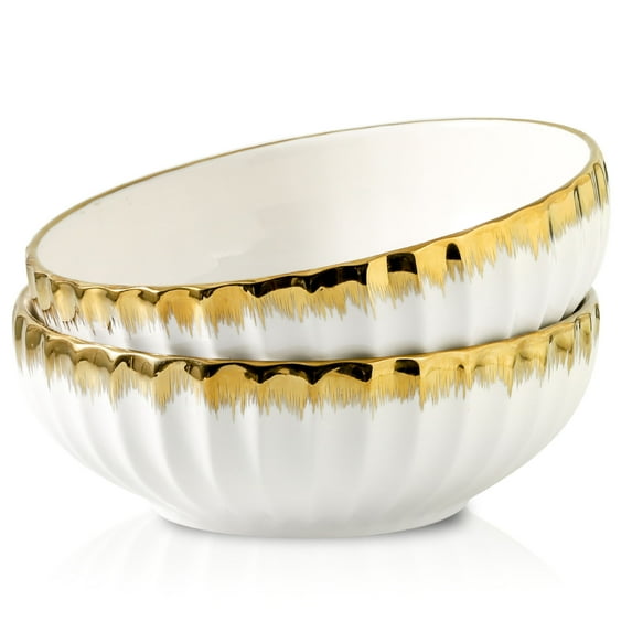 8-10 inch ceramic bowl, salad bowl,White,10 inches