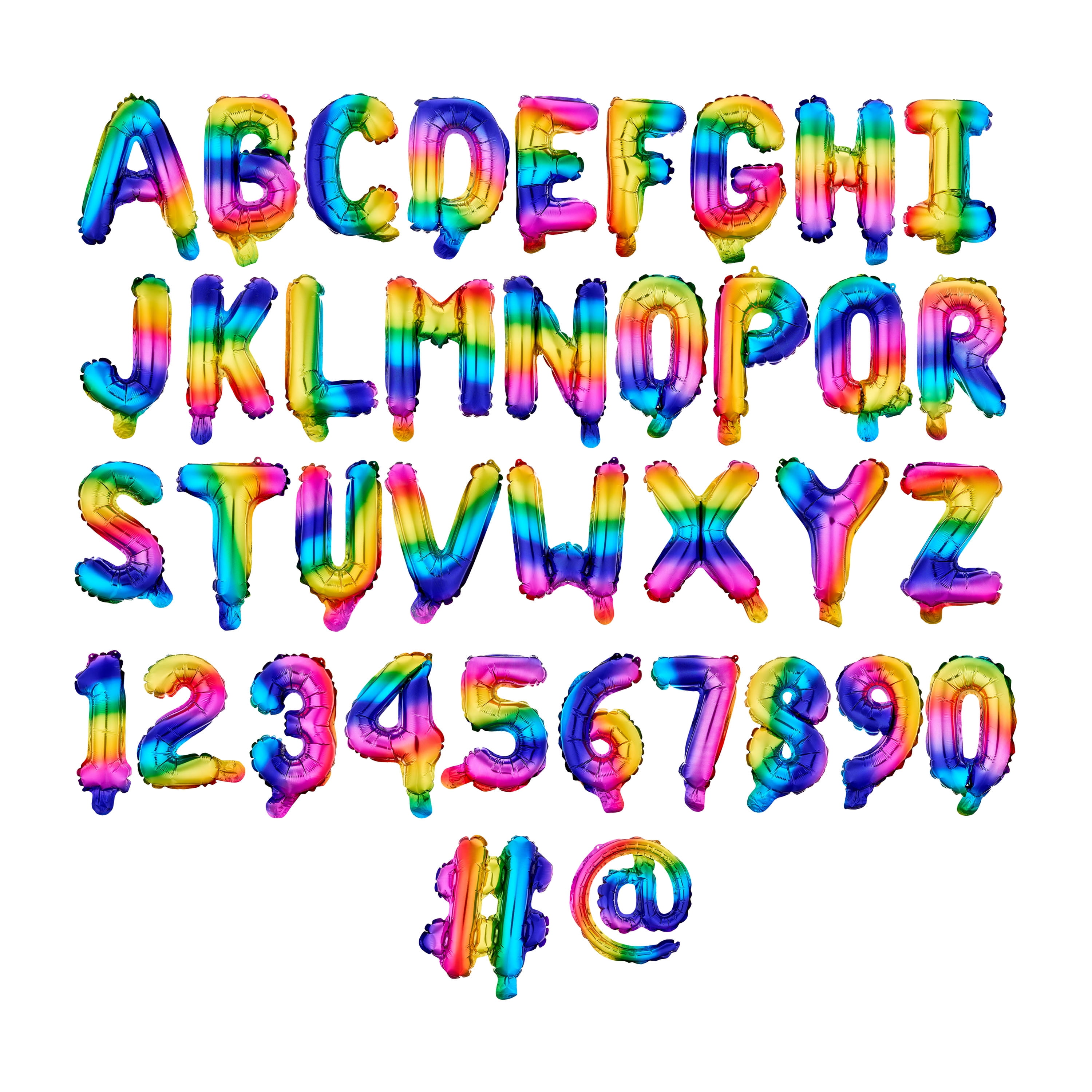Rainbow Make Your Own Balloon Banner, 109 Pieces, by Way To Celebrate