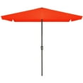 thumbnail image 1 of 8*10ft Rectangular Patio Market Umbrella with Sagging Edge，UV Risistance,Crank & Tilt, 1 of 1