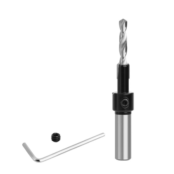 8/10mm Round Shank Countersink Drill Bit High Speed Steel Milling Cutter Metal Hole Cutter Woodworking Drilling Tools