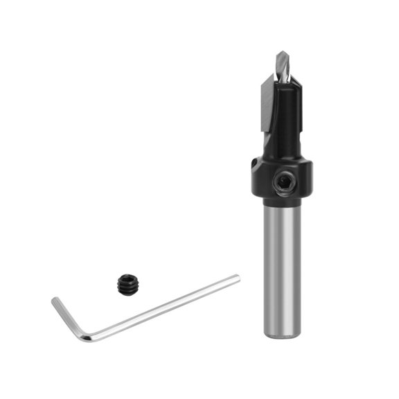8/10mm Shank Counter Sink Drill Bit Milling Cutter for Woodworking Screws Countersinking Drills Carpentry Tool