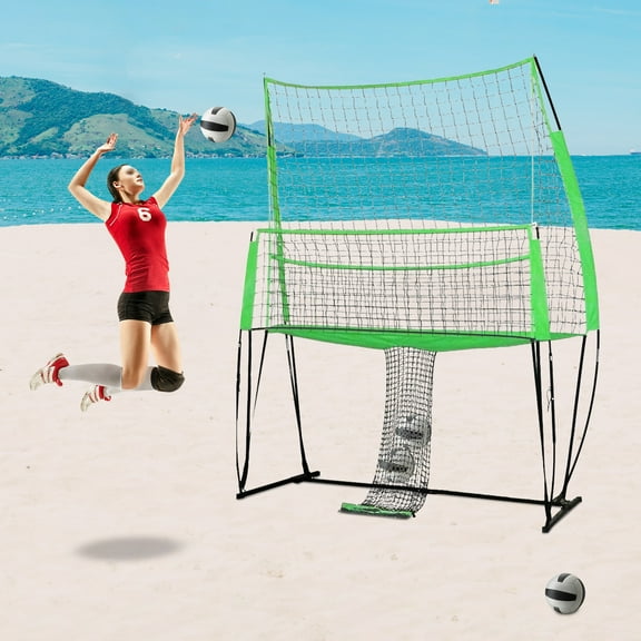 8*11ft Volleyball Training Net, Volleyball Practice Net, Volleyball Trainer Equipment Net